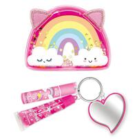 Hot Focus Lips On The Go Rainbow Lip Gloss Set