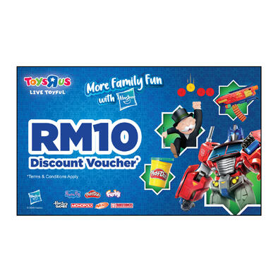 Hasbro RM10 Discount Voucher