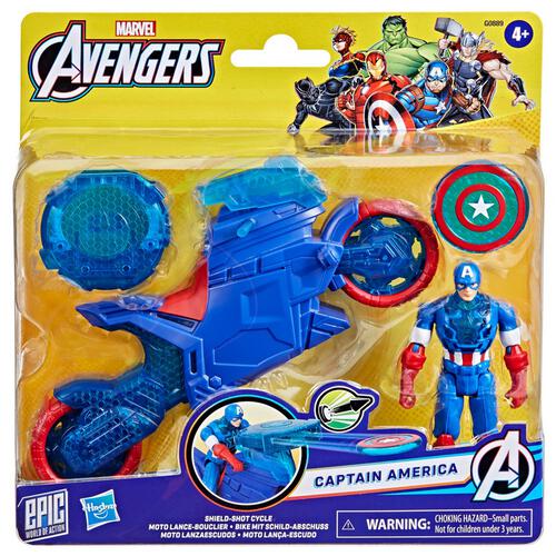 Marvel Avengers Captain America Shield-Shot Cycle