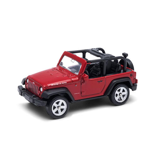 playpop 1:60 Diecast Car 2007 Jeep Wrangler Rubicon (Convertible)