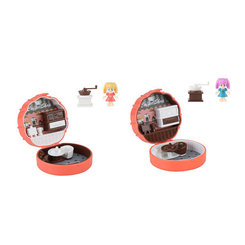 playpop Mini Cafe Shop Carry Set - Assorted