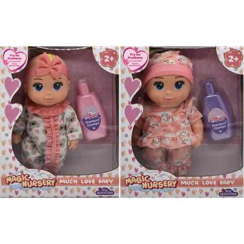 New Adventures Magic Nursery Much Love Baby 8-Inch Doll - Assorted