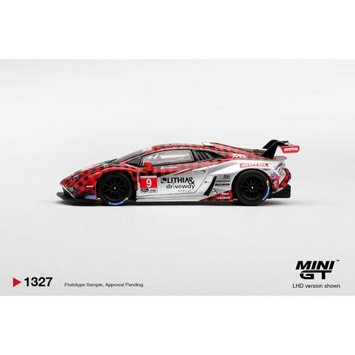 (Pre-Order) Mini GT Lamborghini Huracan GT3 EVO2 #9 Pfaff Motorsports 2025 IMSA WeatherTech GTD Pro (Expected November 2026)