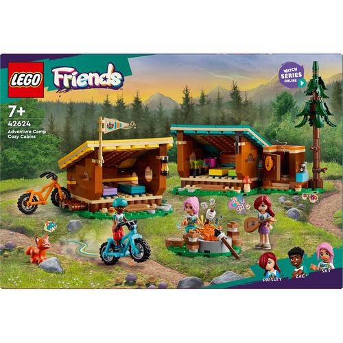 LEGO Friends Adventure Camp Cosy Cabins 42624 Toys