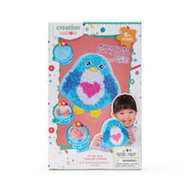 Creation Nation DIY No-Sew Penguin Cushion