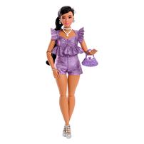 Barbie Deluxe Style Indian Purple Dress Fall