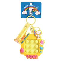 Snoopy Keychain POP It Mix Colour - Assortment