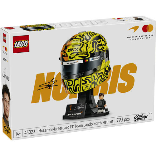 LEGO Editions McLaren Mastercard F1 Team Lando Norris Helmet 43023