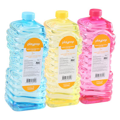playpop 1800ml Bubble Solution Refill - Assorted (1 Pc)