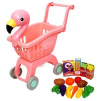 Zoo Troop Flamingo Shopping Cart