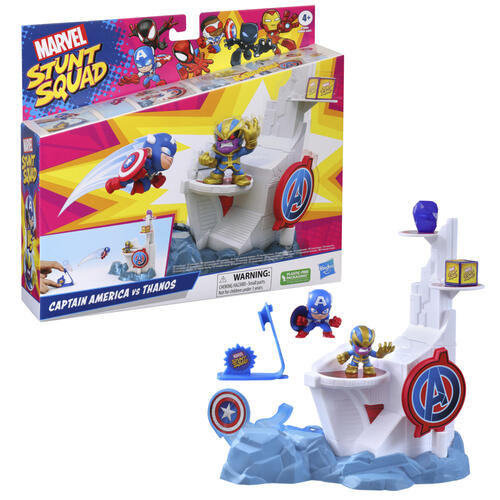 Marvel Stunt Squad Smashin&rsquo; Heroes Playset - Assorted