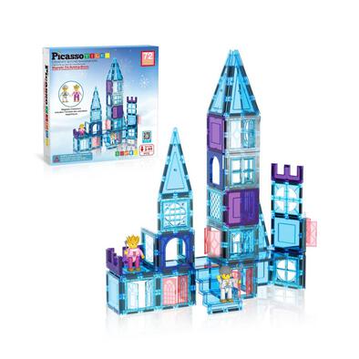 Picasso Tiles 72pcs Ice Winter Theme with 2 Characters