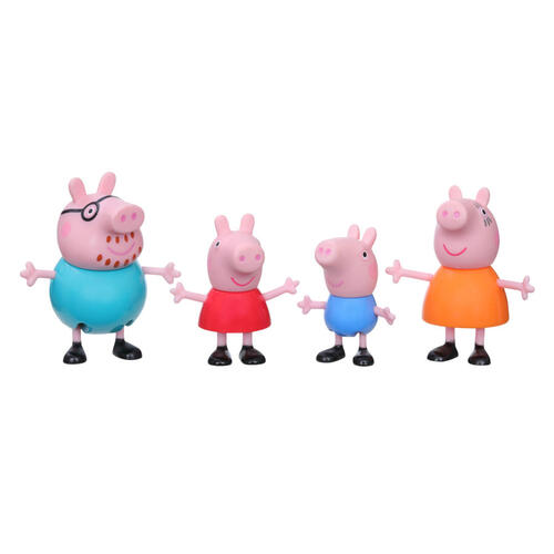 Peppa Pig Peppa’s Adventures Family Figure 4-Pack - Assorted