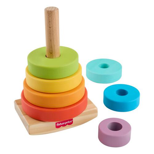 Fisher Price Wood Ring Stacker