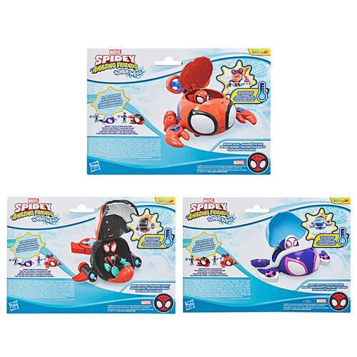 Spider-Man Saf Waterwebs Veh - Assorted