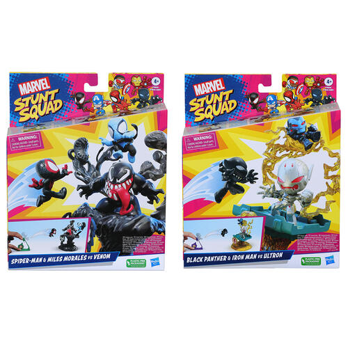Marvel Stunt Squad Villain Knockdown Playset - Assorted