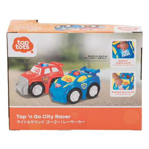 Top Tots Tap ‘n Go City Racer Blue