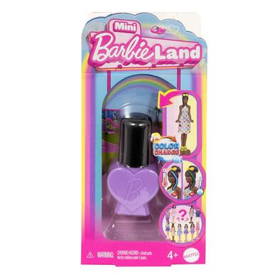 Barbie Mini Barbieland Nail Polish Container Surprise Reveal - Assorted