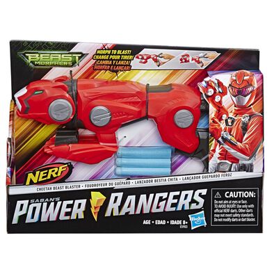 Power Rangers Beast Morpers Red Cheetah Beast Blaster