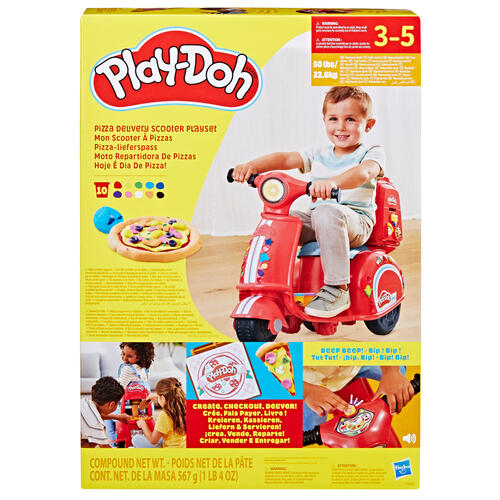 Play-Doh Pizza Delivery Scooter Playset