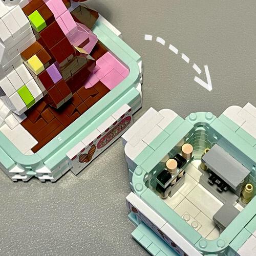 KOCO Food Street Ice cream Shop 942pcs