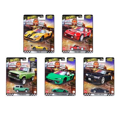 Hot Wheels GJT68 Boulevard Dash E Set of 10 