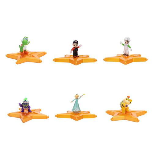 The Super Mario Galaxy Movie Mini Star Figure W2 - Assorted (1 Pc)
