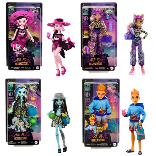 Monster High Scare-Adise Island Doll - Assorted