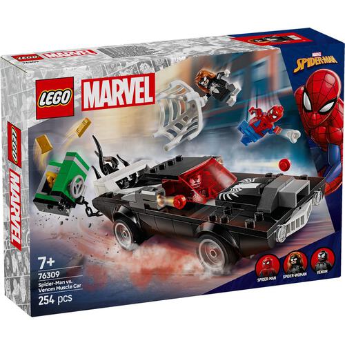 LEGO Marvel Spider-Man vs. Venom Muscle Car 76309