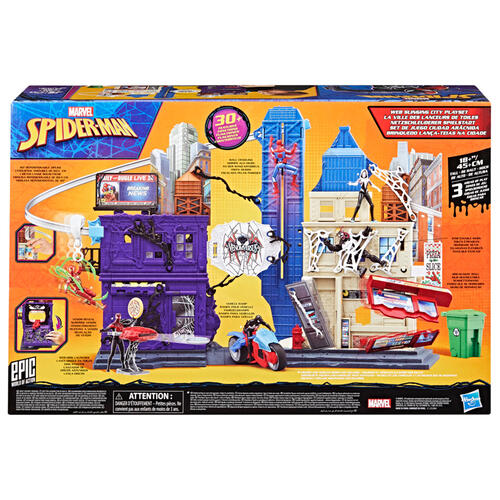 Marvel Spider-Man VenomVersus Web Slinging City Playset