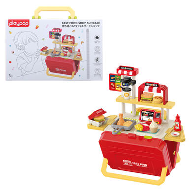 playpop Fast Food Shop Suitcase