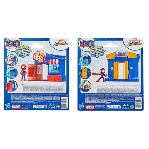 Marvel Spidey and His Amazing Friends Mini Playsets - Assorted