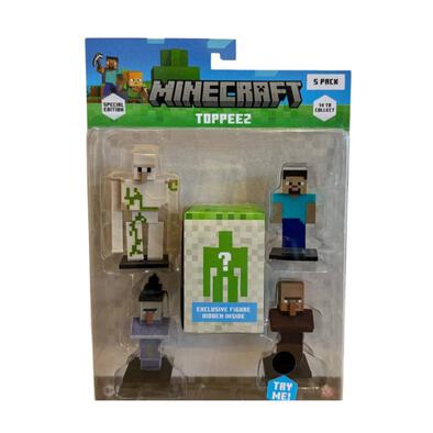 Minecraft Special Edition Toppeez 5 pack blister - Assorted