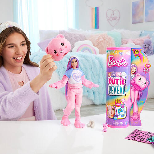 Barbie Cutie Reveal Cozy Cute Tees Dolls - Assorted