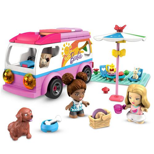 Barbie Megabloks Driver Adventure Dreamcamper Playset