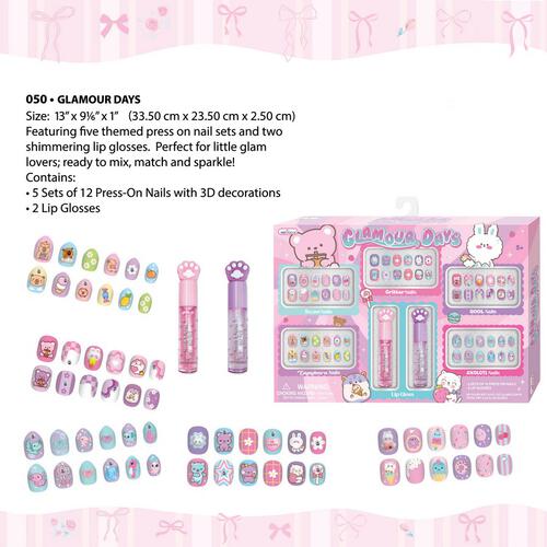 Hot Focus Glamour Days Critters Manicure Nail Art Sticker