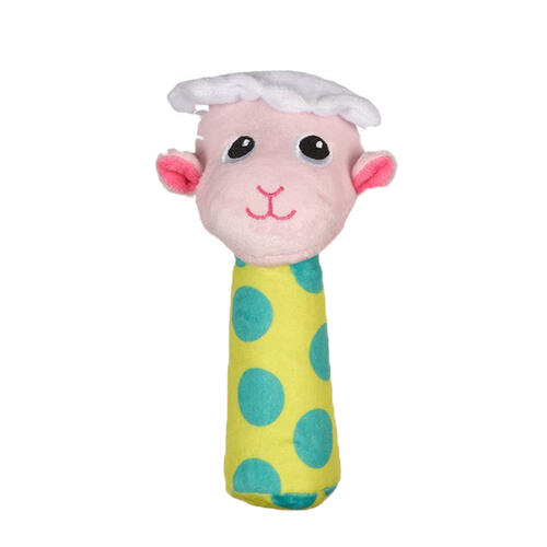  Top Tots Soft Animal Rattle - Assorted