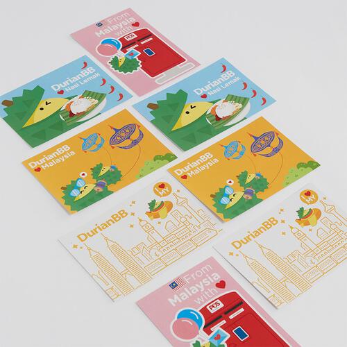 DURIANBB POST CARD NASI LEMAK
