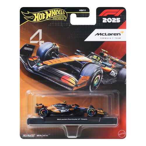 Hot Wheels HRV11 Premium Formula 1 Racing Cars Dash K Set of 8