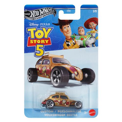 Hot Wheels GDG83 Silver Series Entertainment Bundle of 5 (Dash M)