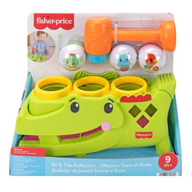 Fisher Price Infant Tap & Roll Alligator