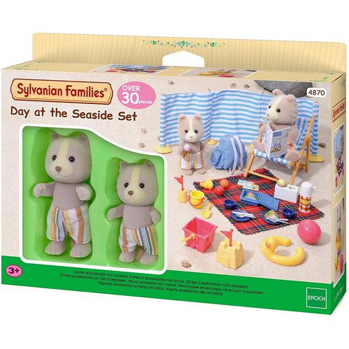 Sylvanian Family Day At The Seaside Set 