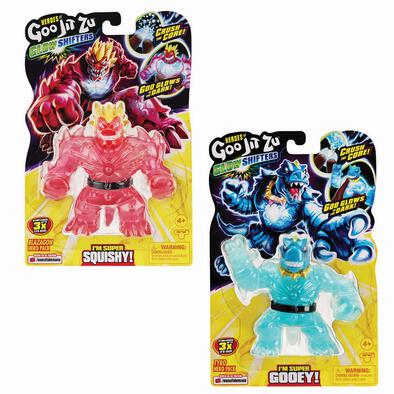 Goo Jit Zu Glow Shifters S8 Hero Pack - Assorted
