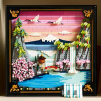 LEGO ART Japanese Cherry Blossom Landscape 31218