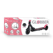 Globber Flow Element Junior Lights Black-Pink