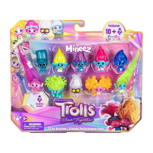 Trolls Band Together Mineez 11 Piece Performance Pack