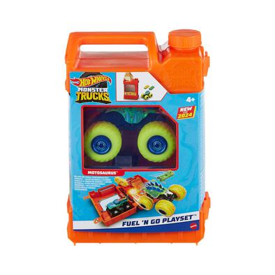 Hot Wheels Monster Trucks Motosaurus Stunt N'play Playset
