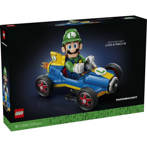 LEGO Super Mario Mario Kart &ndash; Luigi & Mach 8 72050