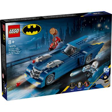 LEGO Super Heroes Batman with the Batmobile vs. Harley Quinn and Mr. Freeze 76274