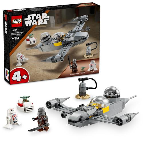 LEGO Star Wars Mando and Grogu's N-1 Starfighter 75410